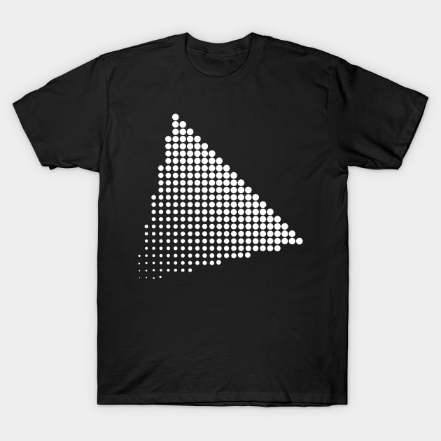 Raster Triangle T-Shirt by lkn